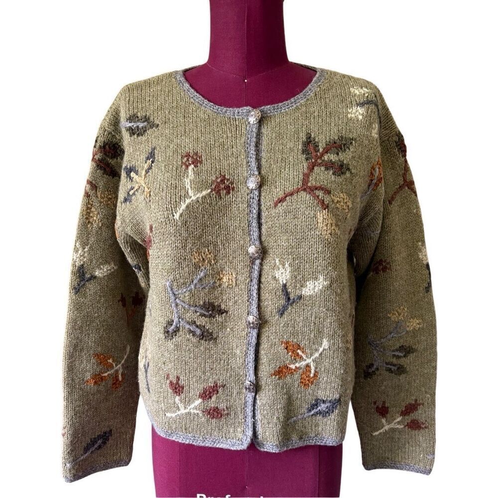 Vintage Nomadic Traders Button Front Cardigan Siz… - image 2